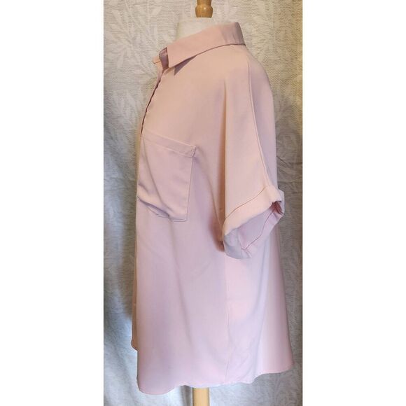 C21 Burgundy and peach floral kimono with fringe trim - Picture 10 of 15